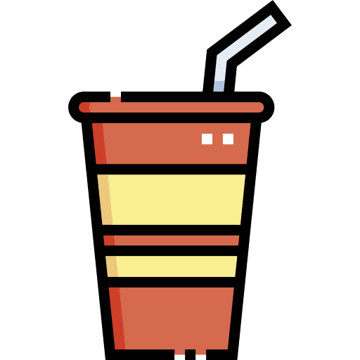 Soft drink plastic cup straw beverage icon Soft drink plastic cup straw beverage icon
