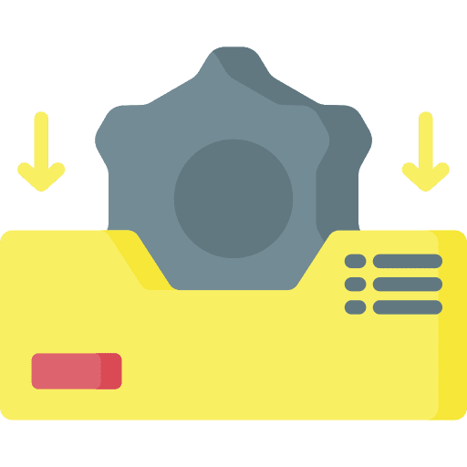 Inbox ui business and finance management icon Inbox ui business and finance management icon