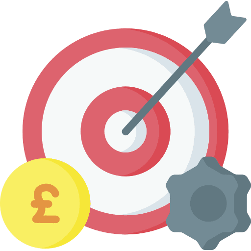 Target arrow target dart board icon Target arrow target dart board icon