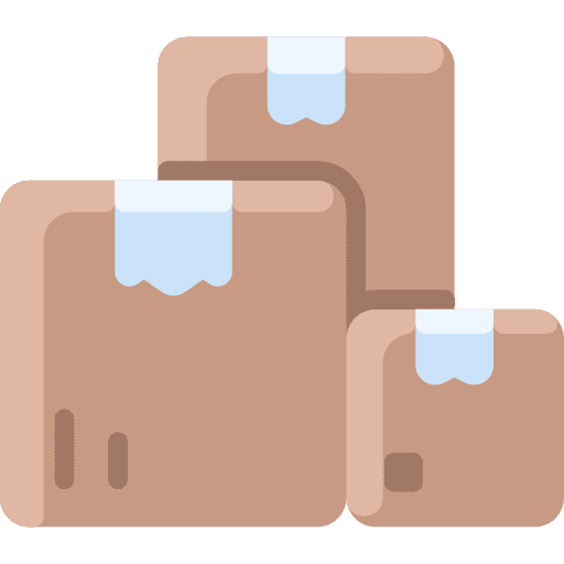 Box stock box shipping and delivery icon
