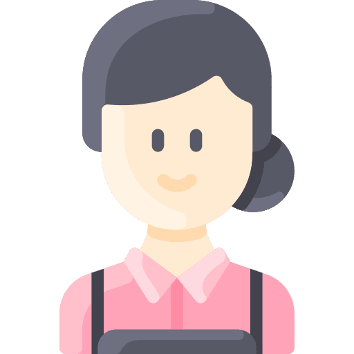 Cashier occupation cashier caucasian icon Cashier occupation cashier caucasian icon