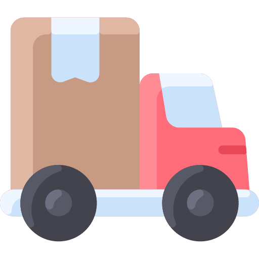 Delivery truck lorry vehicle transport icon Delivery truck lorry vehicle transport icon