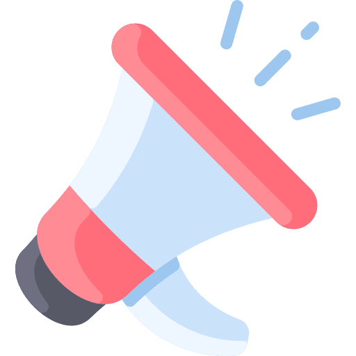 Megaphone market marketing megaphone icon
