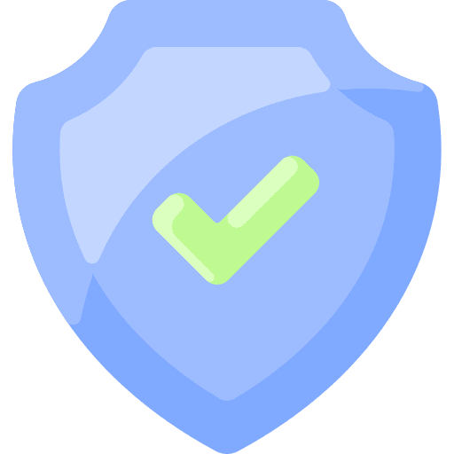 Shield verified locker check icon