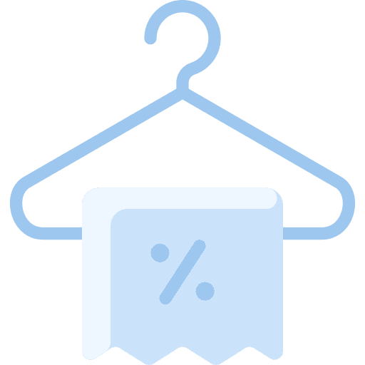 Discount bargain hanger offer icon Discount bargain hanger offer icon