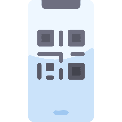 Qr code electronics qr code smartphone icon Qr code electronics qr code smartphone icon