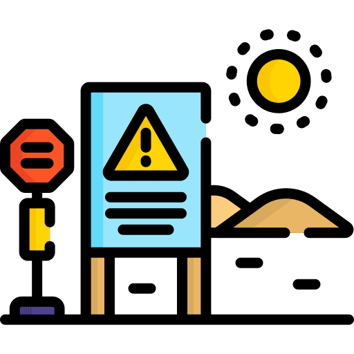 Heat weather weather alert heat icon