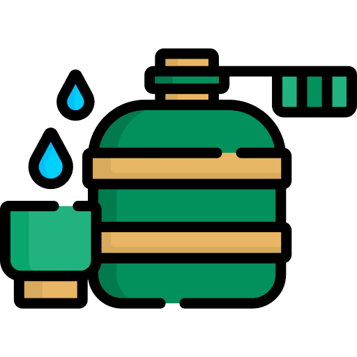 Water flask drop drink bottle icon
