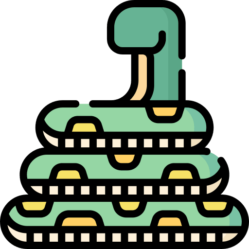 Snake snake wild life pet icon Snake snake wild life pet icon