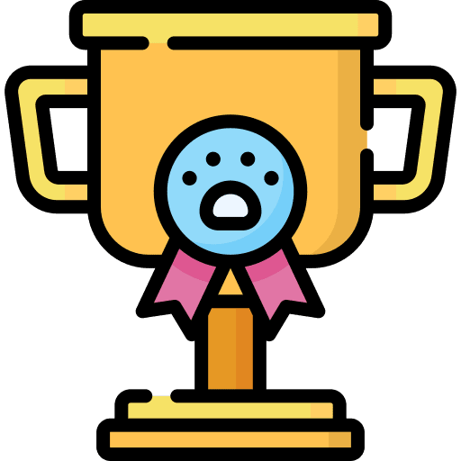 Trophy reward competition winner icon Trophy reward competition winner icon