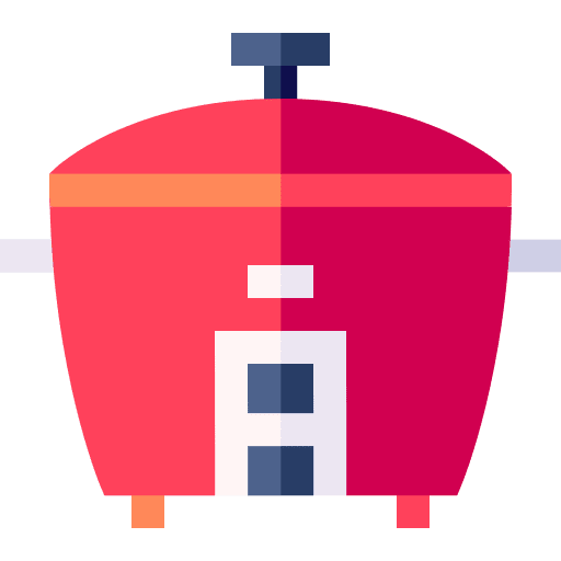 Rice cooker tools pot equipment icon