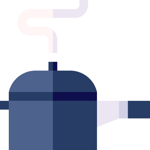 Pressure cooker food and restaurant kitchen utensils tools icon Pressure cooker food and restaurant kitchen utensils tools icon