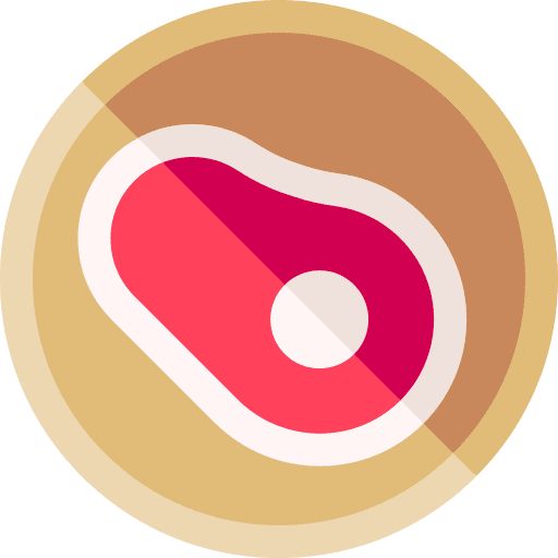 Steak steak barbecue dish icon Steak steak barbecue dish icon