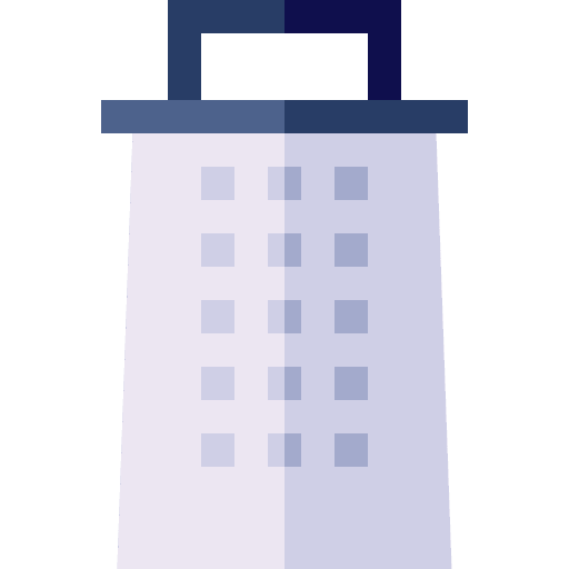 Grater kitchenware grater equipment icon Grater kitchenware grater equipment icon