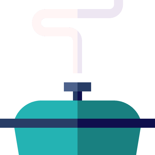 Pot equipment kitchenware cooking icon Pot equipment kitchenware cooking icon