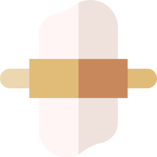 Rolling pin kitchen utensils food and restaurant kitchenware icon Rolling pin kitchen utensils food and restaurant kitchenware icon