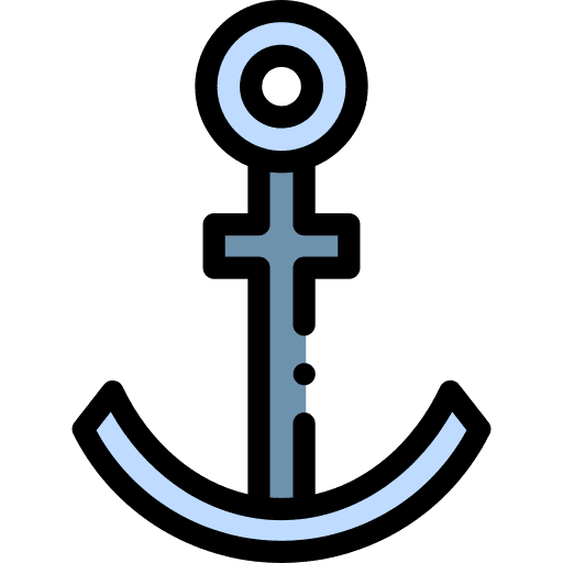 Anchor ship transportation sailing icon Anchor ship transportation sailing icon