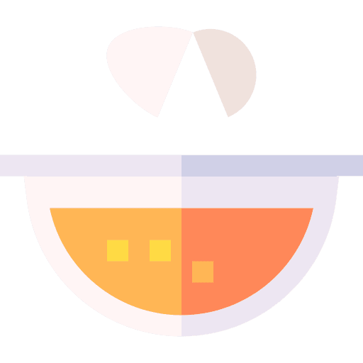 Egg bowl yolk kitchen utensils icon Egg bowl yolk kitchen utensils icon