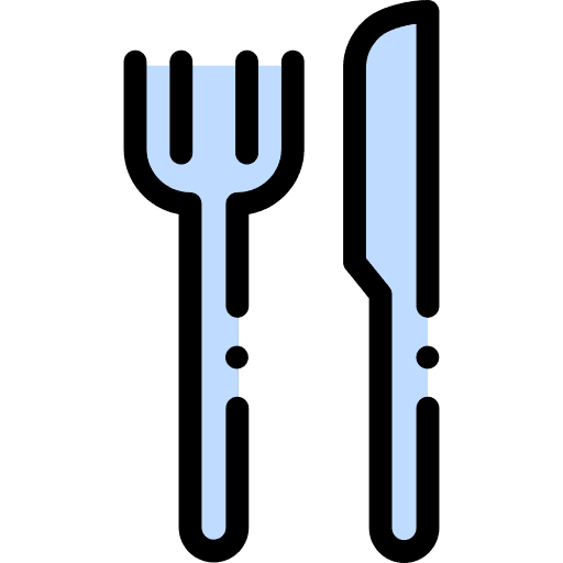 Restaurant cutlery kitchen utensils knife icon Restaurant cutlery kitchen utensils knife icon