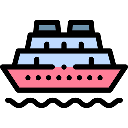 Cruise ship cruise ship boat yacht icon Cruise ship cruise ship boat yacht icon