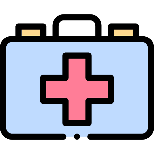 First aid kit health care medical first aid icon First aid kit health care medical first aid icon