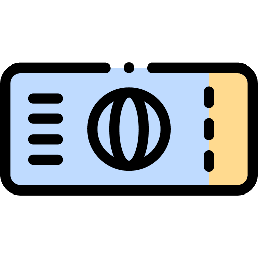 Ticket travel passage boarding pass icon Ticket travel passage boarding pass icon