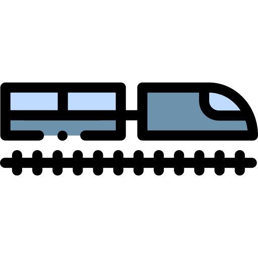 Train travel metro train icon Train travel metro train icon