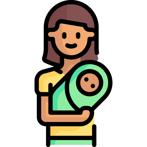 Mother kid and baby people woman icon Mother kid and baby people woman icon