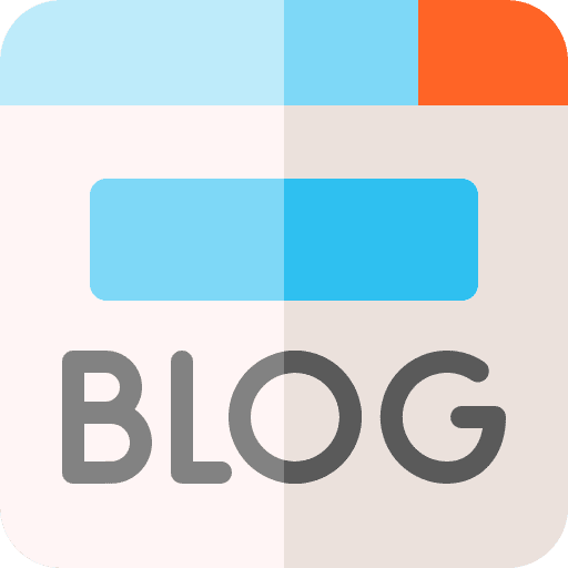 Blog browser pencil communication icon