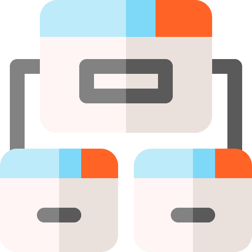 Backlink seo and web network marketing icon Backlink seo and web network marketing icon