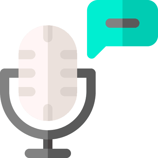 Podcast microphone voice record icon Podcast microphone voice record icon