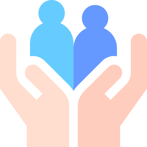 Parents love parents family icon