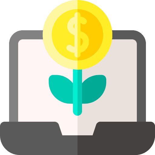 Return of investment return of investment business and finance plant icon Return of investment return of investment business and finance plant icon