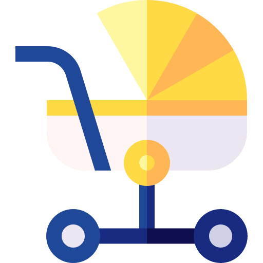 Stroller baby buggy pram baby carriage icon Stroller baby buggy pram baby carriage icon