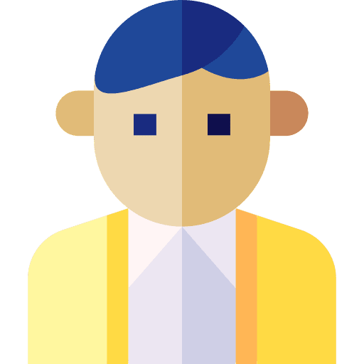 Dad avatar tie man icon Dad avatar tie man icon