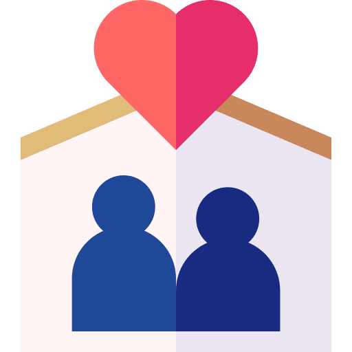 Home family people home icon Home family people home icon