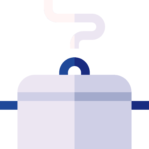 Pot food pan stove icon Pot food pan stove icon