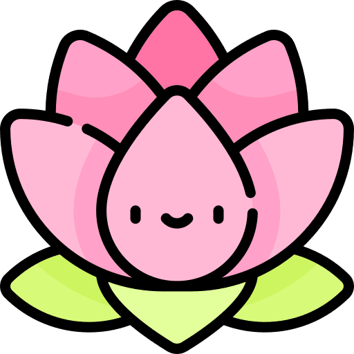 Lotus meditation yoga buddha icon