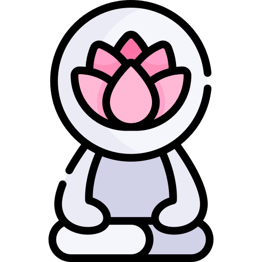Mindfulness head lotus mindfulness icon Mindfulness head lotus mindfulness icon