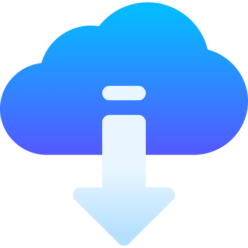 Download data storage ui icon Download data storage ui icon
