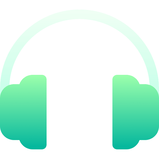 Headphone music and multimedia enable sound headphone icon