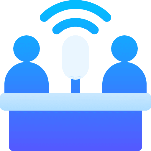 Podcast communications talk show podcast icon Podcast communications talk show podcast icon