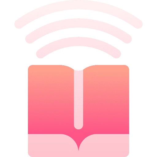 Audiobook waves audiobook book icon Audiobook waves audiobook book icon