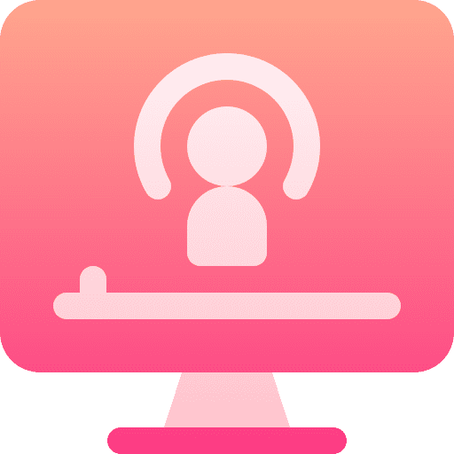 Podcast microphone screen podcast icon Podcast microphone screen podcast icon