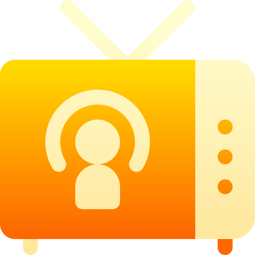 Television screen old tv television icon Television screen old tv television icon