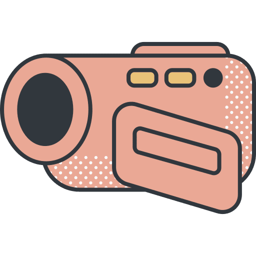 Video camera camcorder cam handy icon Video camera camcorder cam handy icon