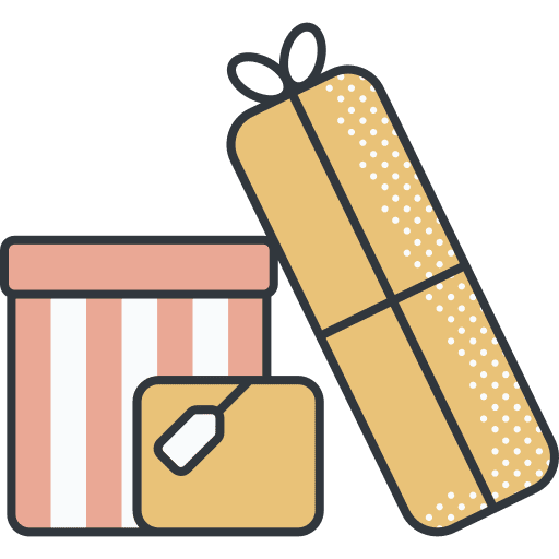 Gift boxes surprise birthday and party birthday icon Gift boxes surprise birthday and party birthday icon