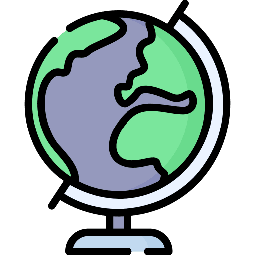 Globe earth maps and location earth grid planet icon Globe earth maps and location earth grid planet icon