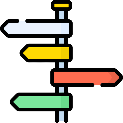 Sign directional sign direction road sign icon Sign directional sign direction road sign icon