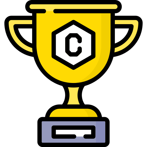 Trophy sports and competition champion award icon Trophy sports and competition champion award icon